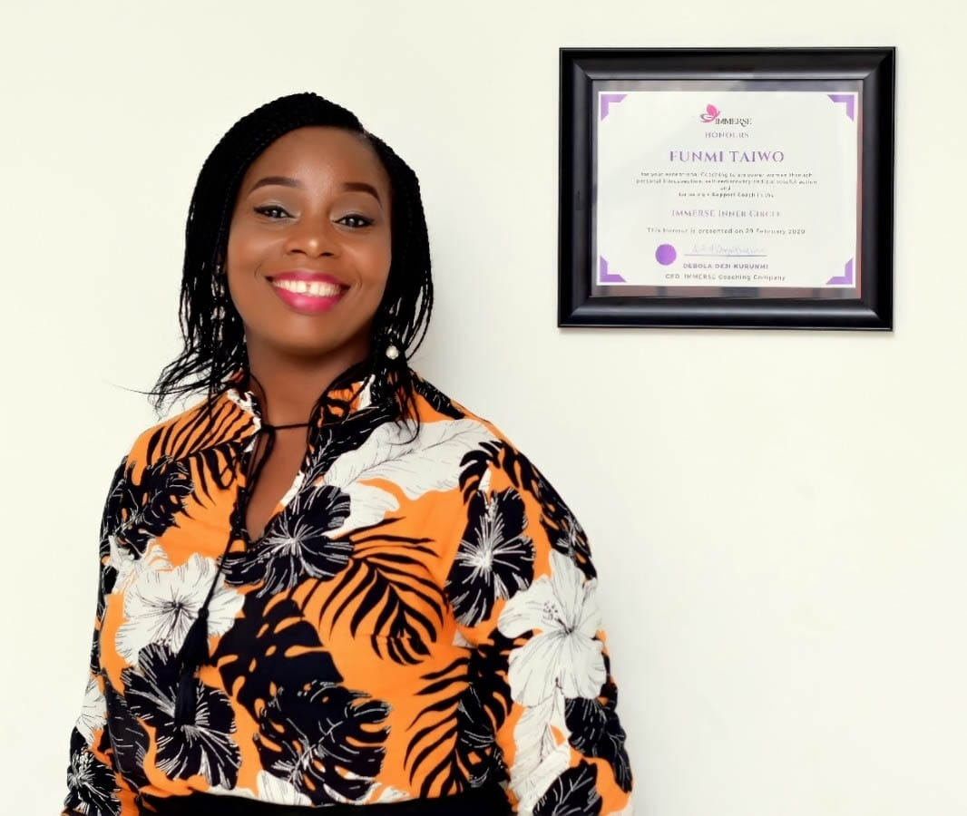 Portrait of therapist Olufunmilayo Taiwo